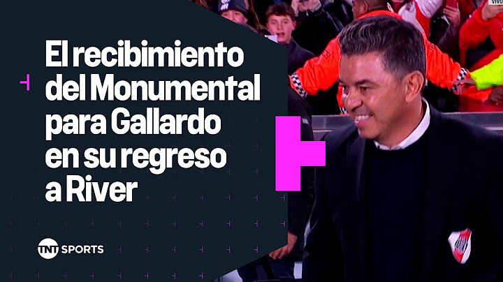 HOLA MUÑECO 👋 El RECIBMIENTO del MONUMENTAL para Marcelo GALLARDO en su regreso a RIVER ⚪🔴⚪