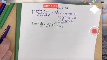 Calculus Class: Find & Interpret Velocity & Acceleration (Cubic Position Function), Use Mathematica