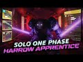 SOLO 1 PHASE Harrrow, Dredgen Apprentice | Equilibrium Dungeon [Destiny 2]