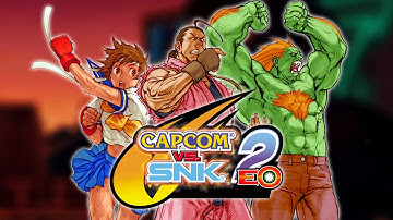 Capcom vs SNK EO (Sakura/ Dan/ Blank) [GameCube LongPlay/Playthrough]