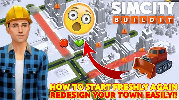 Redesign Your Layout In SimCity BuildIt! 🔥 | How To Store Buildings In SimCity BuildIt!