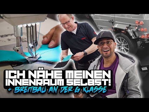 JP Performance - Ich nähe meinen Innenraum selbst! + Breitbau | BRABUS G-Klasse!