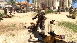 Assassins Creed IV Black Flag Hidden Blade and Rope Darts Combat Takedowns