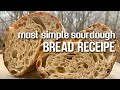 Simple Sourdough BREAD RECIPE.  | by JoyRideCoffee