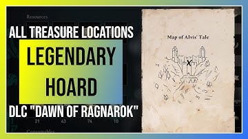 AC Valhalla Dawn of Ragnarok: Legendary Hoard - All Treasure Locations (Tove, Alvis, Randvi, Gunnar)