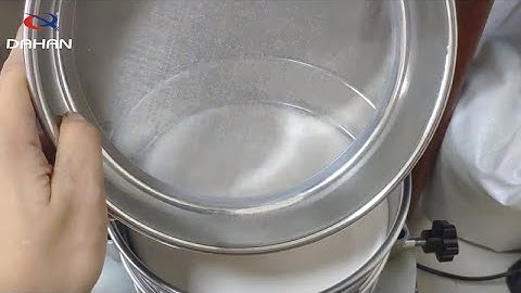 laboratory test sieves for flour