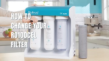 How to Change Your RO100CEL Filter Cartridge