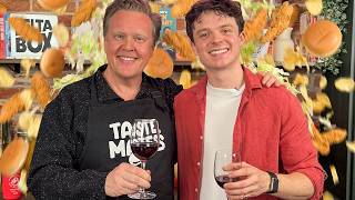 Can Olly Smith Beat A Takeaway Chicken Burger With Sam Holland? | Taste Mates Takeout Challenge