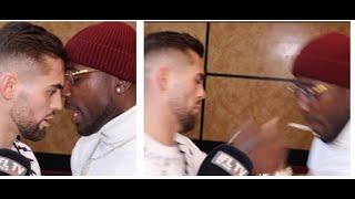 MIKE 'PRETTY BOY' HALES & KEVIN JOHNSON NEARLY START FIGHT DURING INTERVIEW AHEAD OF MAYWEATHER CARD