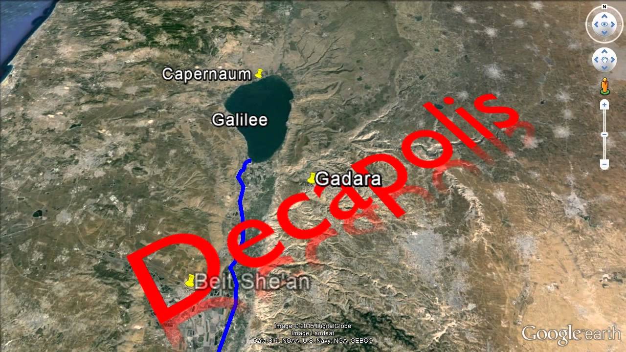 Capernaum To Gadara YouTube Capernaum To Gadara YouTube