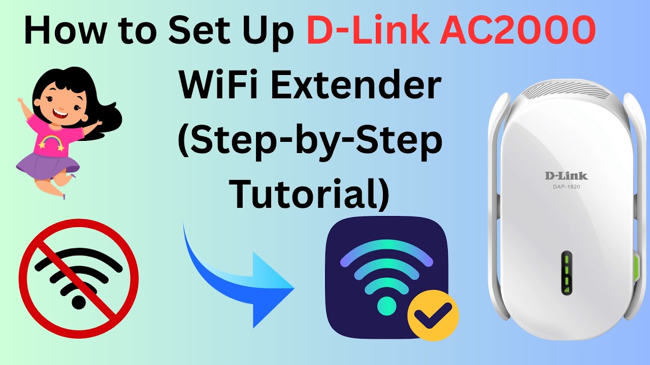 How to Set Up D-Link AC2000 WiFi Extender (Step-by-Step Tutorial) - YouTube