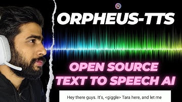 Orpheus 3B TTS 🎙️: This AI Voice Sounds Almost Human! 😲