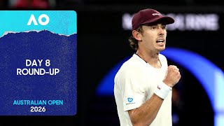 Day 8 Round Up Australian Open 2026