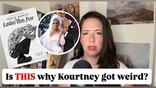Kourtney’s out here trying to match Travis’s trauma! #louderthanfear #travisbarker #hulu