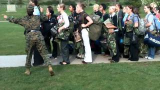 Midwest Marines Officer Candidate School Prep Females get their first taste
