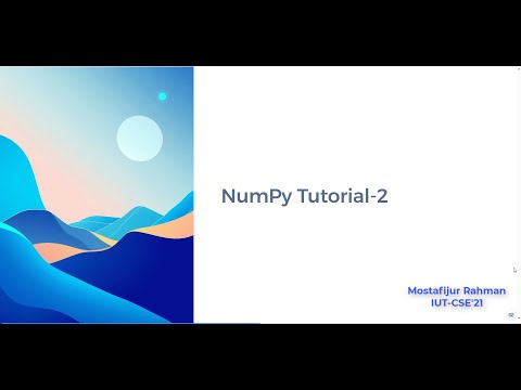 Array inspection & arrithmatic operations | NumPy Tutorial-2 #bangla