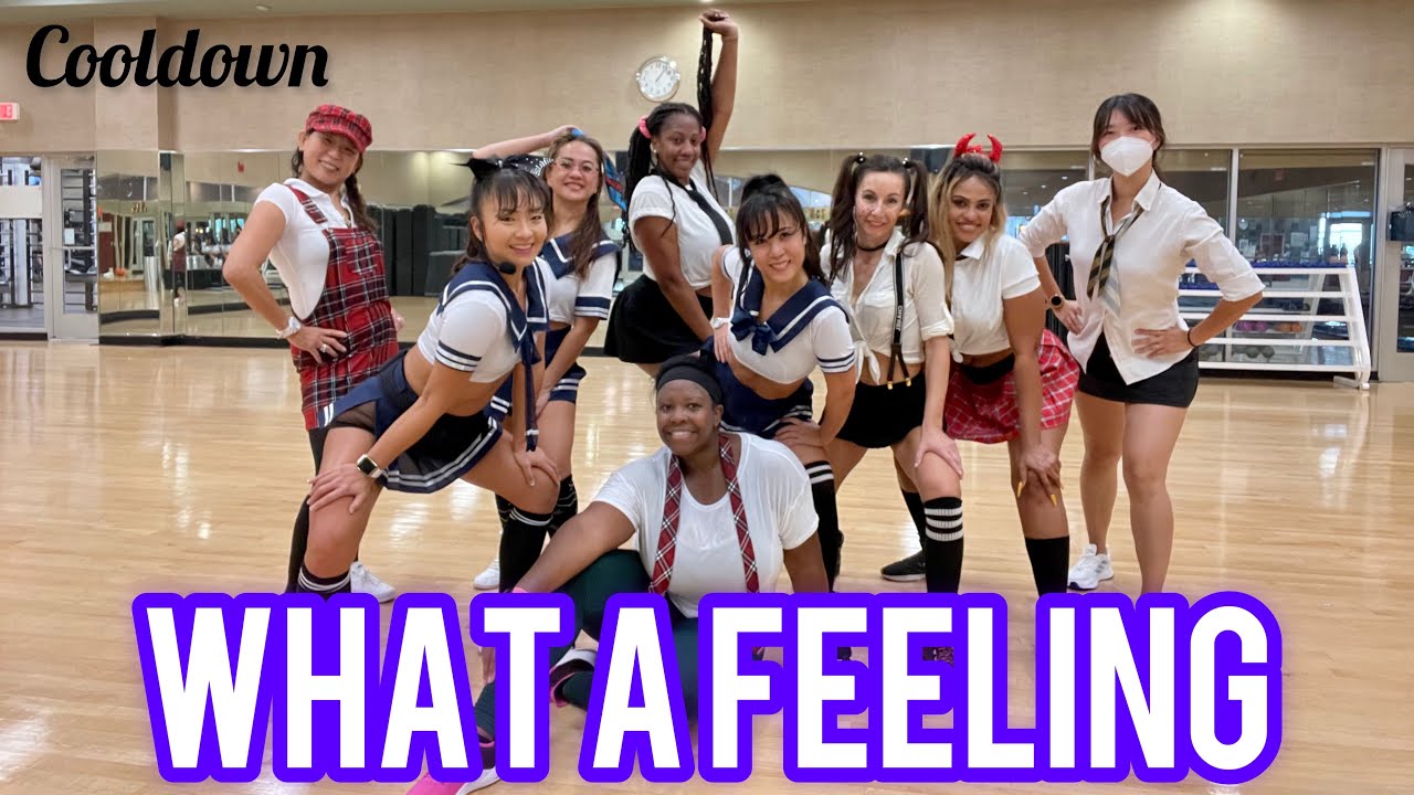 What A Feeling by Irene Cara - Zumba Cool down - JamieZumba - Halloween Costume