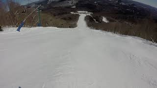 Mt Tremblant 20180320 two diamond black EXPO Harry showing
