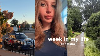 busy week as a college student at hofstra university