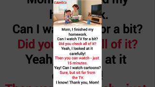 ✅ Easy English Conversation.🗣️-48 #amins #ielts #spokenenglish #kidsenglish #listeningtest #foryou