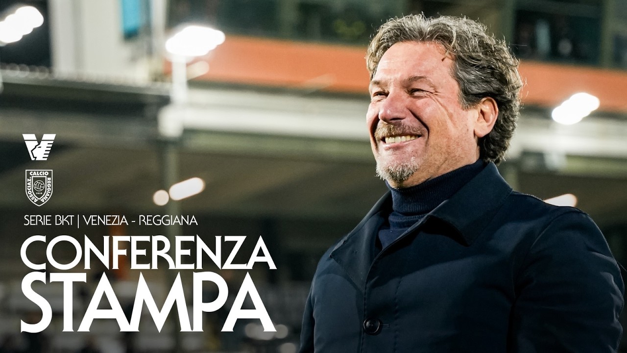 Conferenza Stampa pre partita | Giovanni Stroppa | Venezia FC - Reggiana