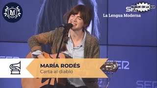 María Rodés - Carta al diablo