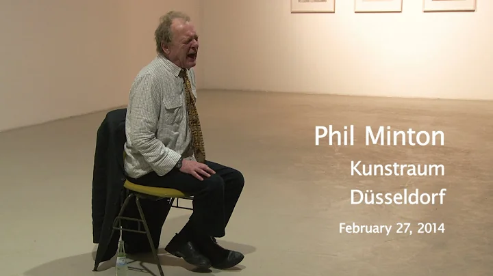 Phil Minton  Kunstraum Dsseldorf  eaaa variations