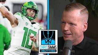 NFL Draft 2024 QB rankings: Bo Nix, Oregon | Chris Simms Unbuttoned | NFL on NBC