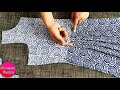 फ्रॉक स्टाइल कुर्ती डिज़ाइन| Trendy and Stylish Kurti Design Cutting & Stitching with Beautiful Neck