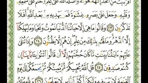 045 - سورة الجاثية - شيرزاد عبد الرحمن طاهر