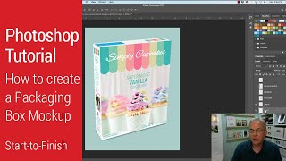 Photoshop Tutorial - Packaging Box Mockup
