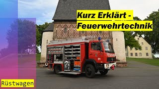 RW 1 der Feuerwehr Lorsch Kurz Erklärt - Feuerwehrtechnik |Jugendfeuerwehr Lorsch|