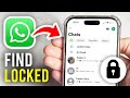 How To Find Locked Chats On WhatsApp - Full Guide