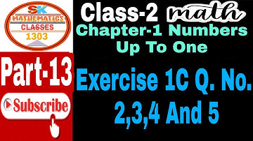 CLASS-2 MITTSURE MATHEMATICS CHAPTER-1 (EXERCISE 1C Q. NO. 2,3,4 AND 5) PART-13