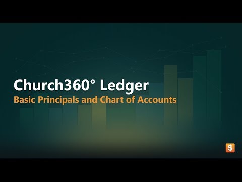 Church360° Ledger   Basic Principles & Chart of Accounts