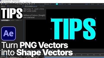 ✅ How to Convert Png into Shape Layer in After effects | Tutorial for Beginners | Quick and Easy Tip