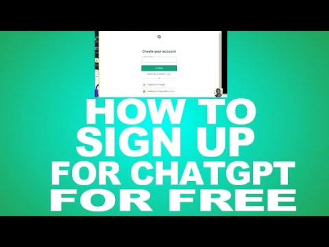 How To Sign Up For OpenAI ChatGPT | BEGINNER'S TUTORIAL - YouTube