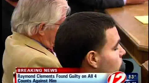 Clements found guilty