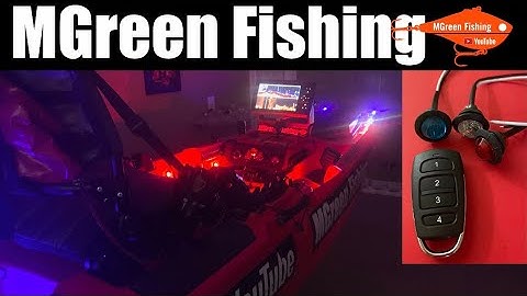 How to install lights on a kayak