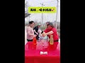 Sponge water absorption challenge, who can absorb water the fastest? #shorts#positiveenergy
