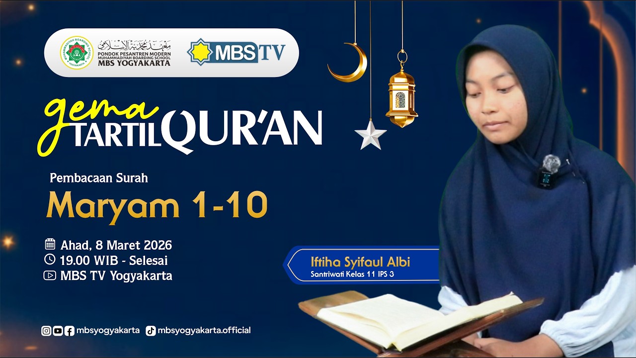 Iftiha Syifaul Albi |11 IPS 3| Maryam 1-10