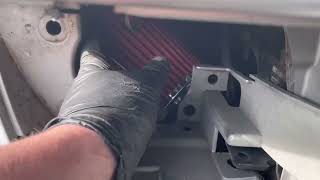 Fitting Black Cold Intake Air Filter induction kit to the Subaru Impreza wrx