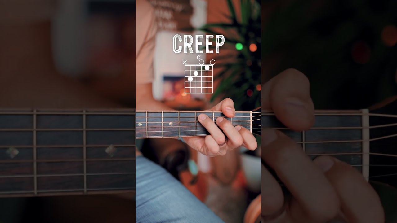Creep Radiohead Guitar Tutorial Lesson