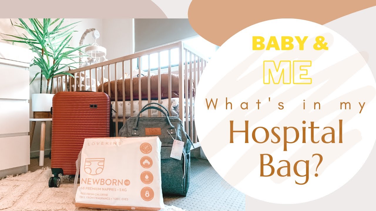 What's in my Hospital bag? 2020 for Mum and Baby First time mum YouTube