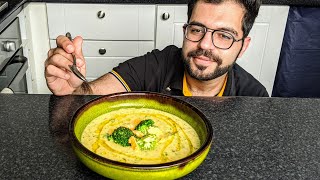 Broccoli Soup | شوربة البروكلي مع الجبن | شيف شاهين