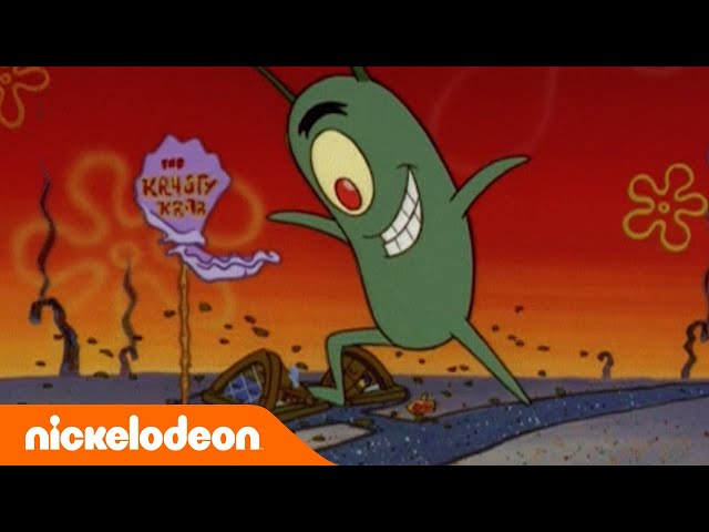 SpongeBob SquarePants | Momen-momen paling jahat Plankton | Nickelodeon Bahasa class=