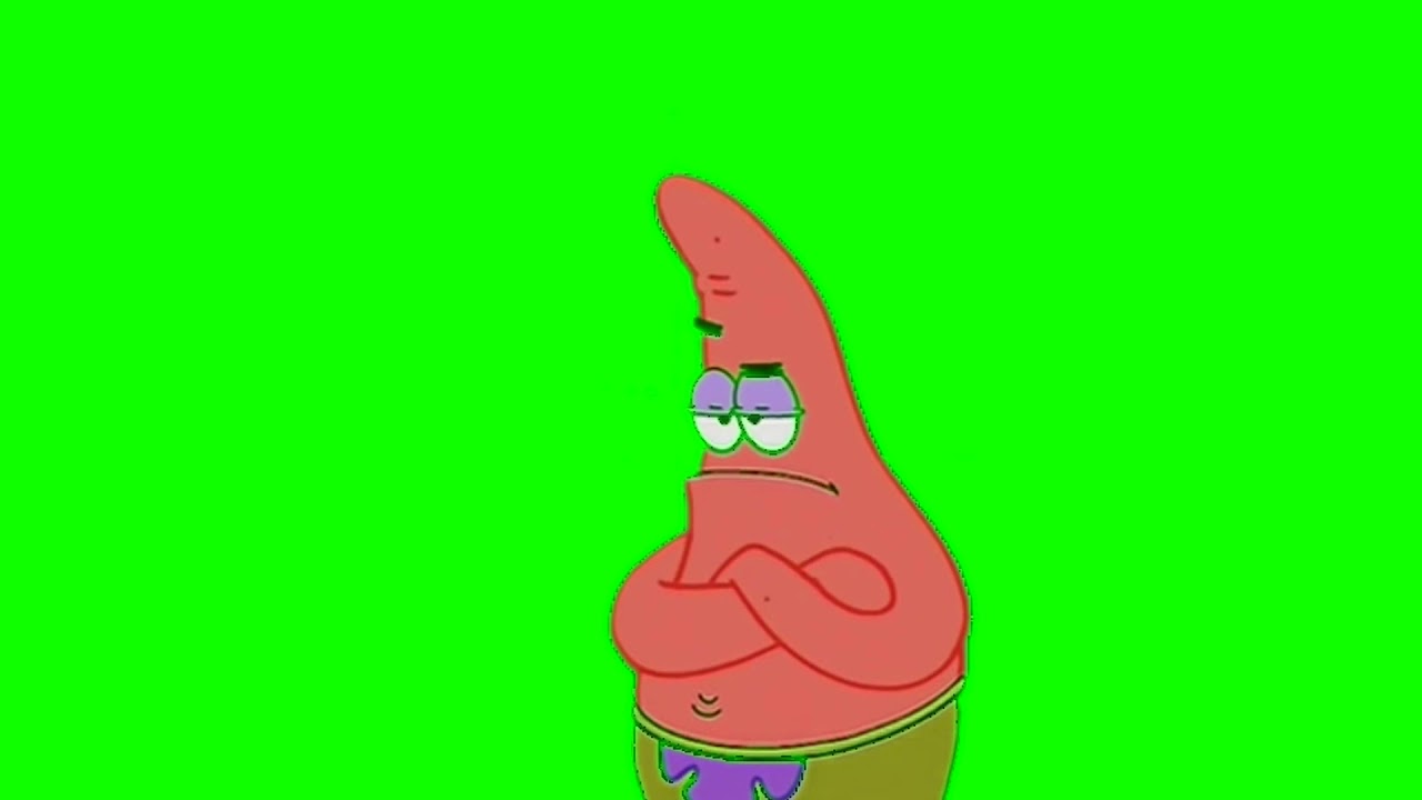 SpongeBob Green Screen: Patrick 