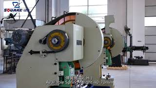 QH2, QD2B automatic s-shape spring production line snake spring machine