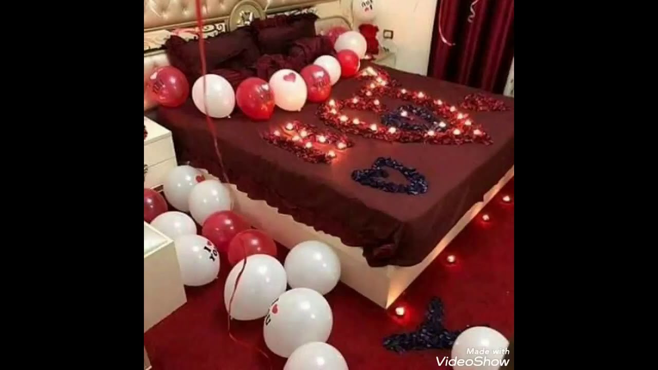 أفكار رومانسية رائعة لتزيين غرفة العروسة YouTube