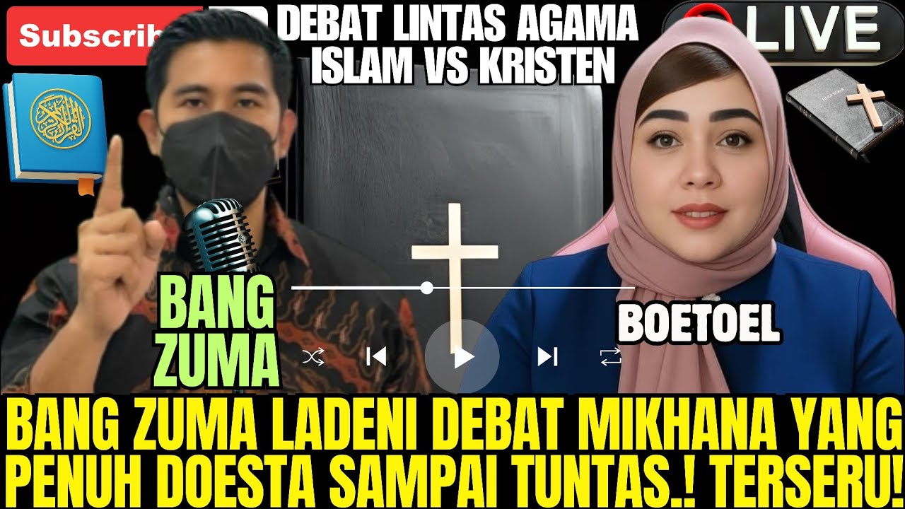 Bang Zuma Ladeni Debat Mikhana Boetoel yang Penoeh Doesta Sampai Tuntas.Simak Endingnya Memalukan🔥‼️